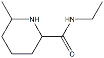N-ethyl-6-methylpiperidine-2-carboxamide Struktur