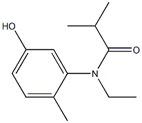 N-ethyl-N-(5-hydroxy-2-methylphenyl)-2-methylpropanamide Structure