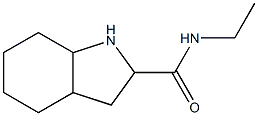 N-ethyloctahydro-1H-indole-2-carboxamide Structure