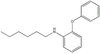 N-hexyl-2-phenoxyaniline Struktur