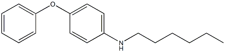 N-hexyl-4-phenoxyaniline Structure