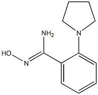 N'-hydroxy-2-(pyrrolidin-1-yl)benzene-1-carboximidamide