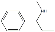 N-methyl-N-(1-phenylpropyl)amine Structure