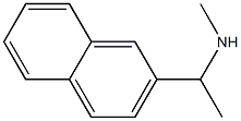 N-methyl-N-[1-(2-naphthyl)ethyl]amine Structure