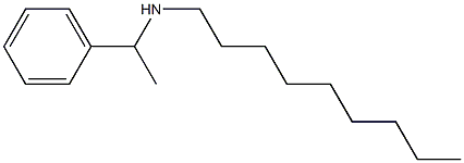 nonyl(1-phenylethyl)amine Structure