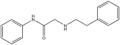 N-phenyl-2-[(2-phenylethyl)amino]acetamide