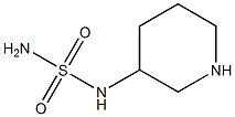 N-piperidin-3-ylsulfamide 结构式