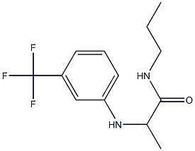  N-propyl-2-{[3-(trifluoromethyl)phenyl]amino}propanamide