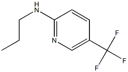 N-propyl-5-(trifluoromethyl)pyridin-2-amine,,结构式