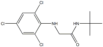 N-tert-butyl-2-[(2,4,6-trichlorophenyl)amino]acetamide