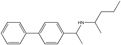 pentan-2-yl[1-(4-phenylphenyl)ethyl]amine