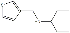 pentan-3-yl(thiophen-3-ylmethyl)amine Structure