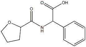 phenyl[(tetrahydrofuran-2-ylcarbonyl)amino]acetic acid 化学構造式