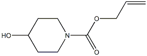 prop-2-en-1-yl 4-hydroxypiperidine-1-carboxylate 结构式