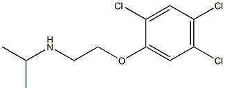 propan-2-yl[2-(2,4,5-trichlorophenoxy)ethyl]amine