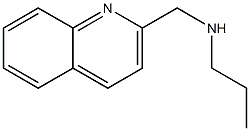 propyl(quinolin-2-ylmethyl)amine 结构式