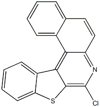 8-chlorobenzo[f][1]benzothieno[2,3-c]quinoline Structure