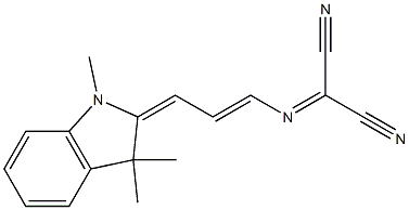  2-{[3-(1,3,3-trimethyl-1,3-dihydro-2H-indol-2-ylidene)-1-propenyl]imino}malononitrile