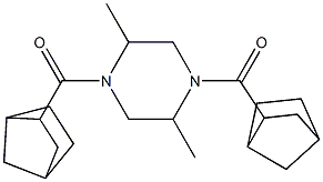 1,4-bis(bicyclo[2.2.1]hept-2-ylcarbonyl)-2,5-dimethylpiperazine