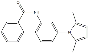 N-[3-(2,5-dimethyl-1H-pyrrol-1-yl)phenyl]benzamide