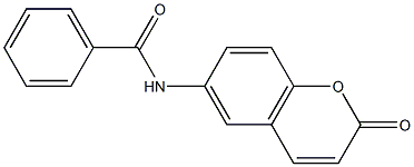 N-(2-oxo-2H-chromen-6-yl)benzamide Structure