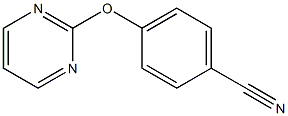 4-(2-pyrimidinyloxy)benzonitrile Structure