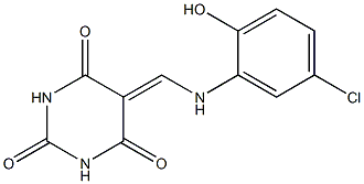 5-[(5-chloro-2-hydroxyanilino)methylene]-2,4,6(1H,3H,5H)-pyrimidinetrione