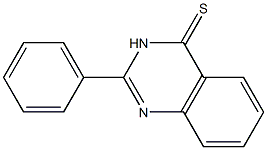 2-phenyl-4(3H)-quinazolinethione Struktur
