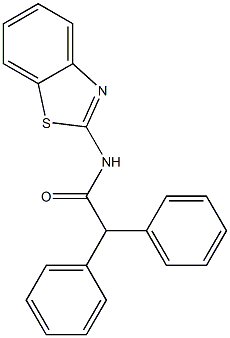 N-(1,3-benzothiazol-2-yl)-2,2-diphenylacetamide