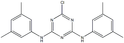  N-[4-chloro-6-(3,5-dimethylanilino)-1,3,5-triazin-2-yl]-N-(3,5-dimethylphenyl)amine