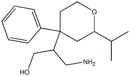 3-amino-2-(2-isopropyl-4-phenyltetrahydro-2H-pyran-4-yl)-1-propanol