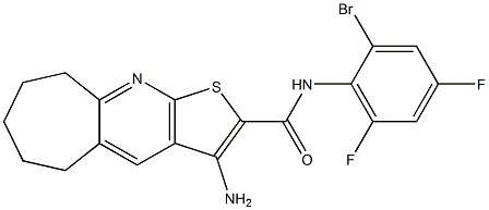 3-amino-N-(2-bromo-4,6-difluorophenyl)-6,7,8,9-tetrahydro-5H-cyclohepta[b]thieno[3,2-e]pyridine-2-carboxamide|