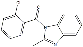  1-(2-chlorobenzoyl)-2-methyl-1H-benzimidazole