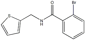 2-bromo-N-(2-thienylmethyl)benzamide Structure