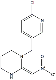 1-[(6-chloro-3-pyridinyl)methyl]-2-{nitromethylene}hexahydropyrimidine