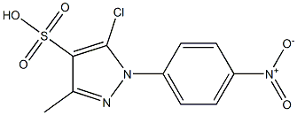 5-chloro-1-{4-nitrophenyl}-3-methyl-1H-pyrazole-4-sulfonic acid|