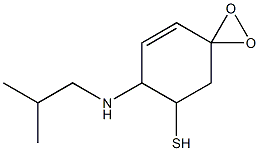 4-(isobutylamino)tetrahydro-3-thiophenol 1,1-dioxide Structure