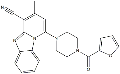 1-[4-(2-furoyl)-1-piperazinyl]-3-methylpyrido[1,2-a]benzimidazole-4-carbonitrile