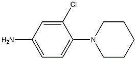 3-chloro-4-(1-piperidinyl)phenylamine