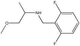 N-(2,6-difluorobenzyl)-1-methoxy-2-propanamine Struktur