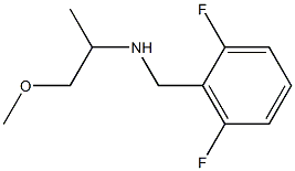 N-(2,6-difluorobenzyl)-1-methoxy-2-propanamine Structure