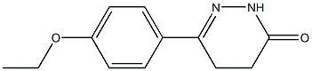 6-(4-ethoxyphenyl)-4,5-dihydro-3(2H)-pyridazinone,,结构式