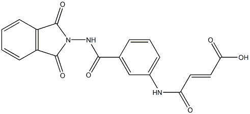  4-(3-{[(1,3-dioxo-1,3-dihydro-2H-isoindol-2-yl)amino]carbonyl}anilino)-4-oxo-2-butenoic acid