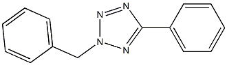 2-benzyl-5-phenyl-2H-tetraazole 化学構造式