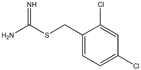 2,4-dichlorobenzyl imidothiocarbamate Struktur
