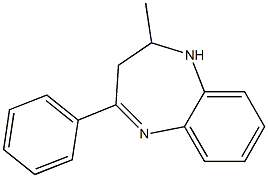 2-methyl-4-phenyl-2,3-dihydro-1H-1,5-benzodiazepine