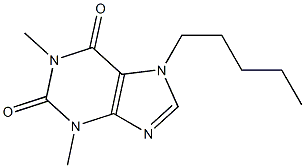 1,3-dimethyl-7-pentyl-3,7-dihydro-1H-purine-2,6-dione