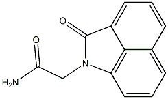 2-(2-oxobenzo[cd]indol-1(2H)-yl)acetamide 化学構造式