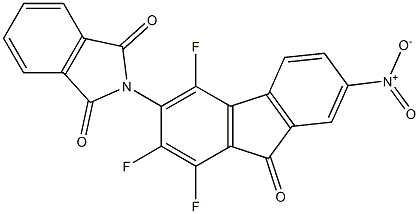  2-{1,2,4-trifluoro-7-nitro-9-oxo-9H-fluoren-3-yl}-1H-isoindole-1,3(2H)-dione