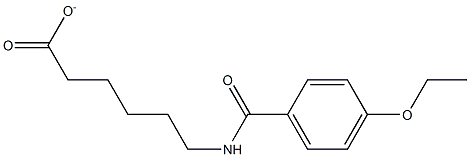 6-[(4-ethoxybenzoyl)amino]hexanoate Struktur